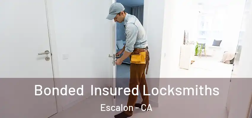Bonded Insured Locksmiths Escalon - CA