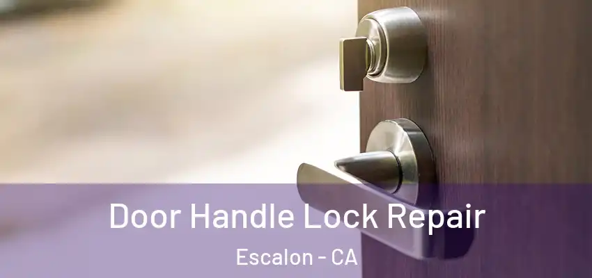 Door Handle Lock Repair Escalon - CA
