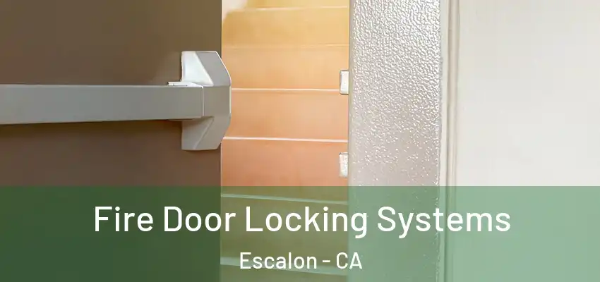  Fire Door Locking Systems Escalon - CA