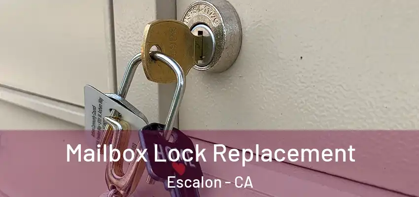 Mailbox Lock Replacement Escalon - CA