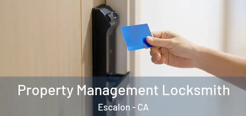 Property Management Locksmith Escalon - CA