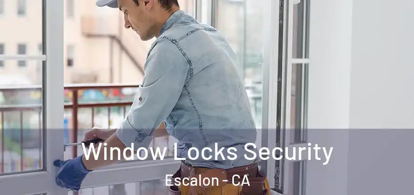 Window Locks Security Escalon - CA